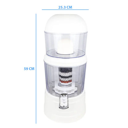 MYDRATE Bench Top Water Filter: 6 Stage Purifier System